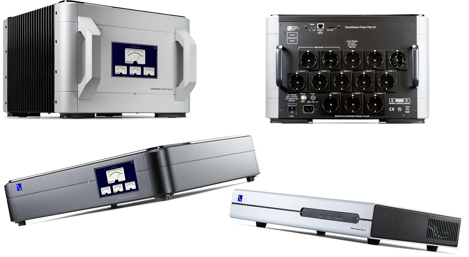 PS Audio PowerPlants productfamilie overzicht