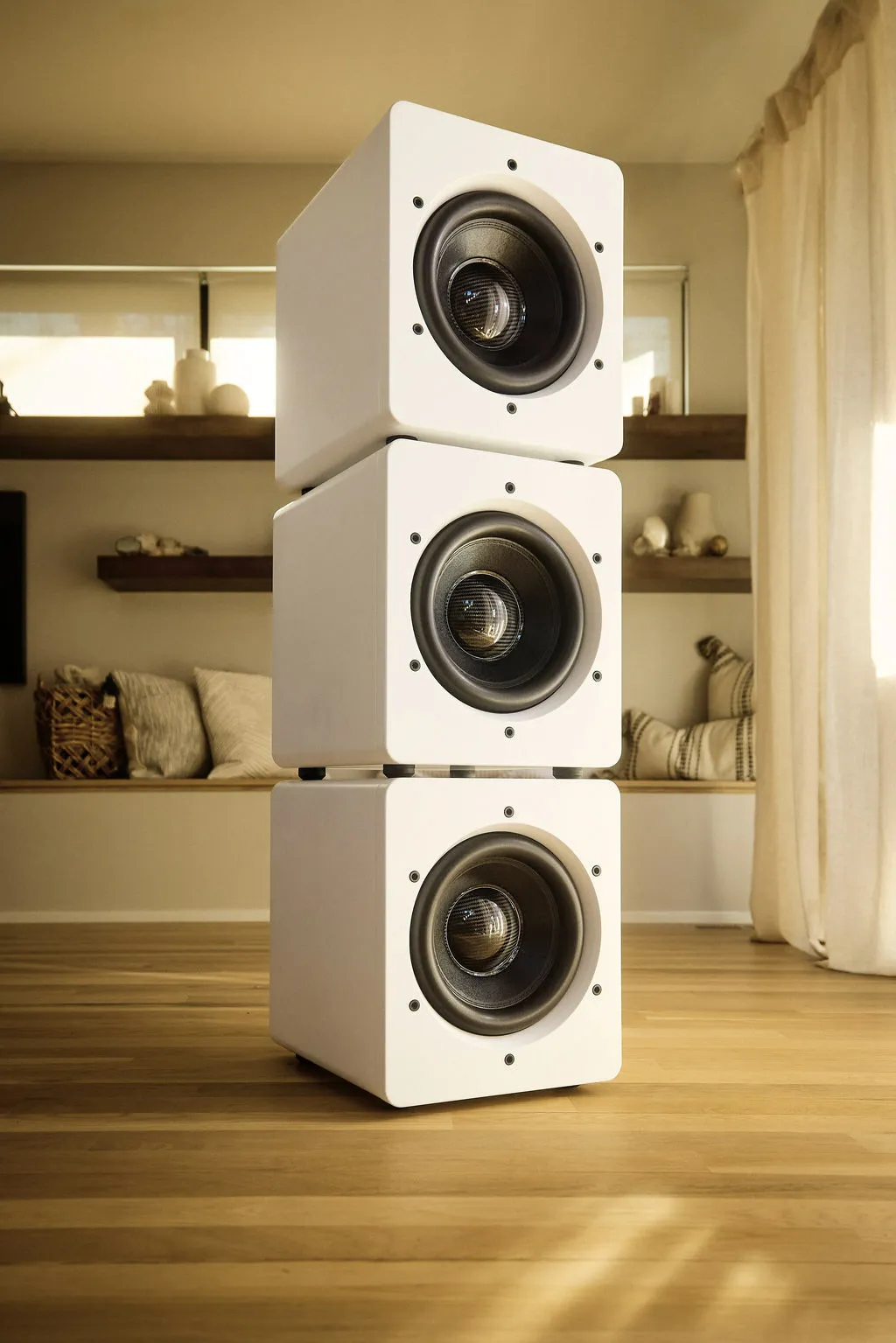 PS Audio Aspen detail van de behuizing