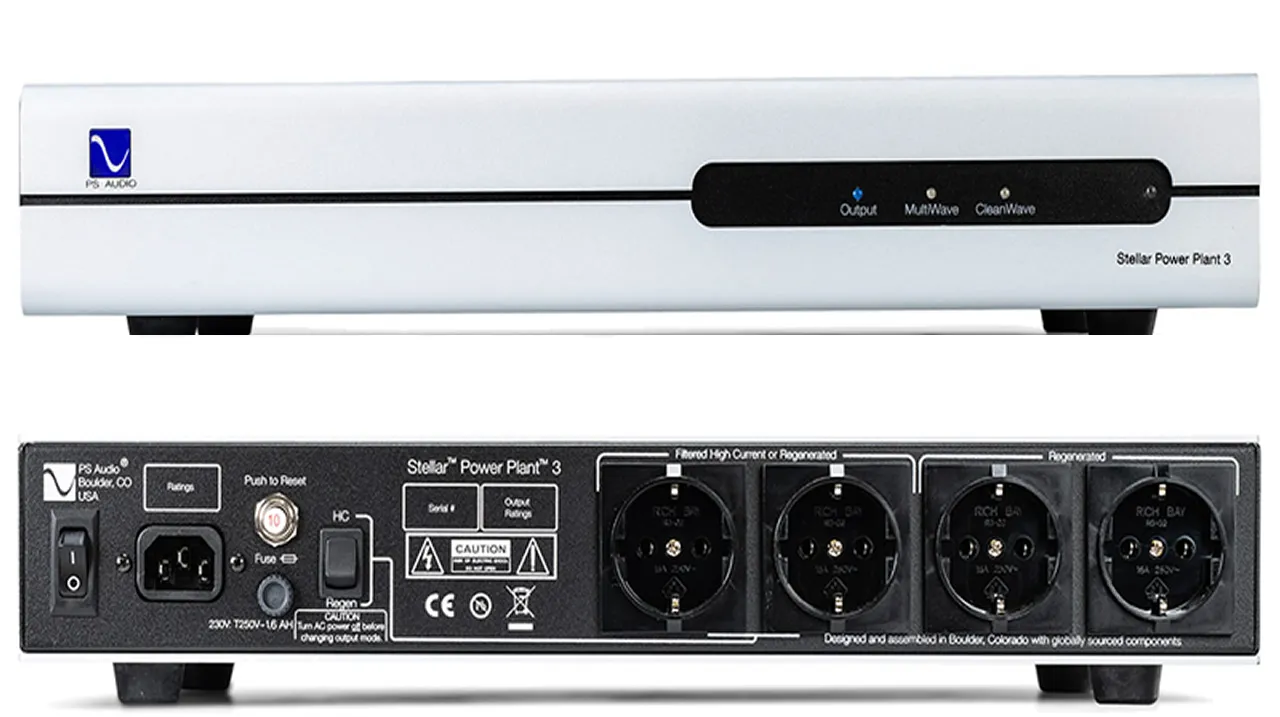 PS Audio Stellar PowerPlant P3 compacte stroomzuiveraar