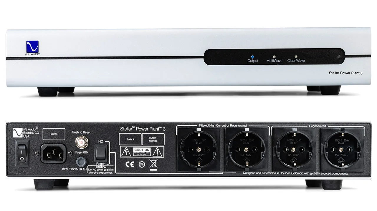 PS Audio Stellar P3 netstroomzuiveraar